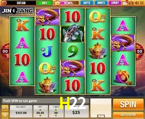 Jackpots e promoções na H22